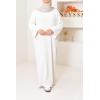 Oversize-Abaya aus Kordelzug Houda