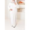 Oversize-Abaya aus Kordelzug Houda