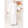 Oversize-Abaya aus Kordelzug Houda