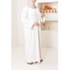 Oversize-Abaya aus Kordelzug Houda