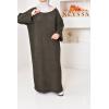 Oversize-Abaya aus Kordelzug Houda