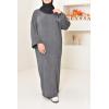 Oversize-Abaya aus Kordelzug Houda