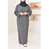 Abaya velours cotelé oversize Houda