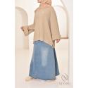 Nessima long corduroy tunic