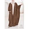 Cardigan papillon Umm Shahid Marron