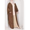 Cardigan papillon Umm Shahid Marron