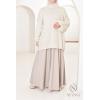 Nessima long corduroy tunic