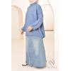 Nessima long corduroy tunic