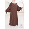 Abaya manches bouffantes Dounia