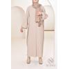 Abaya velours cotelé oversize pas cher