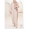 Abaya velours cotelé oversize pas cher