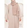 Abaya velours cotelé oversize pas cher