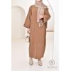 Oversize-Abaya aus Kordelzug Houda