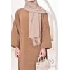 Abaya velours cotelé oversize pas cher