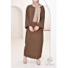 Oversize-Abaya aus Kordelzug Houda