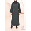 Abaya velours cotelé oversize pas cher