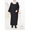 Abaya velours cotelé oversize pas cher