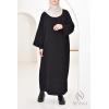 Houda oversized velvet abaya