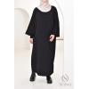 Abaya velours cotelé oversize pas cher