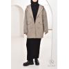 Women's hooded parka London Khaki