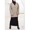 Women's hooded parka London Khaki