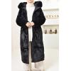 Reversible parka with fur SNOWY