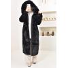 Reversible parka with fur SNOWY