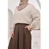 Oversize-Pullover aus Strick Amel