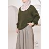 Oversize-Pullover aus Strick Amel