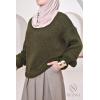 Oversize-Pullover aus Strick Amel