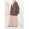 Veste tailleur oversize Paris Marron