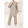 Women's Comfy knit set Taupe