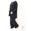 Women's woven knit set Urban Cocoon Black