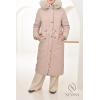 Parka réversible fourrure Beige FEMME