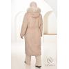 Parka réversible fourrure Beige FEMME