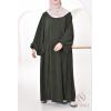 Umm Khadijâa Flared abaya with puffed sleeves