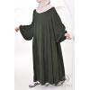 Umm Khadijâa Flared abaya with puffed sleeves