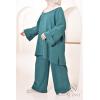 Velvet Dream Pantsuit Green