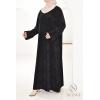 Robe longue en velours UMM AICHA