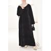 UMM AICHA velvet maxi dress