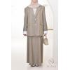 Ensemble tailleur Jupe MONACO vert sauge