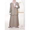 Ensemble tailleur Jupe MONACO vert sauge