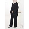 Iconic woven knit set for women Black