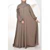 Abaya Dubai Umbrella Samâar Taupe