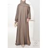 Abaya Dubai Umbrella Samâar Taupe