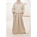 Long flared skirt TULIPE