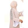 Abaya Dubai JAWAARA Beige Neyssa-Shop