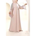 Abaya Dubai JAWAARA Beige