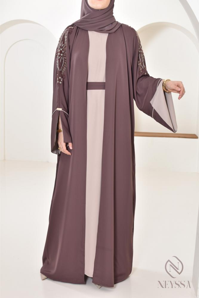 Abaya Dubai JAWAARA Nachtblau