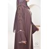 Abaya Dubaï embroidered beads Neyssa Shop